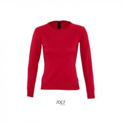 Damski sweter biznesowy SOL'S GALAXY WOMEN-Red