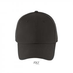 6-panelowa czapka z daszkiem SOL'S BLAZE-Dark grey