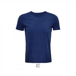Koszulka męska z bio bawełny NEOBLU LEONARD MEN-Deep blue