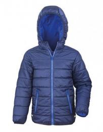 RESULT CORE RT233Y Youth Soft Padded Jacket-Navy/Royal