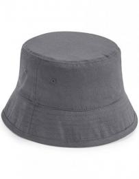 BEECHFIELD B90N Organic Cotton Bucket Hat-Graphite Grey