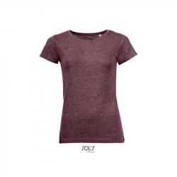 Damski t-shirt SOL'S MIXED WOMEN-Heather burgundy