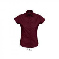 Damska koszula z krótkim rękawem SOL'S EXCESS-Medium burgundy