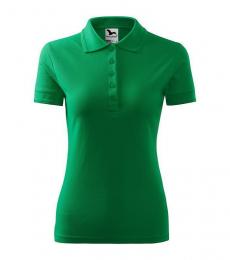 Koszulka damska MALFINI Pique Polo 210-zieleń trawy