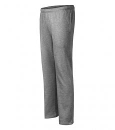 Spodnie dresowe męskie/dziecięce MALFINI Comfort 607-ciemnoszary melanż