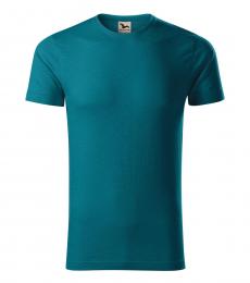 T-shirt klasyczny męski MALFINI Native 173-petrol blue