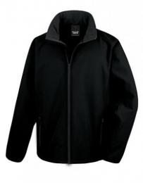 RESULT CORE RT231 Printable Soft Shell Jacket-Black/Black
