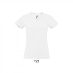 Damska koszulka V-neck SOL'S IMPERIAL V WOMEN-White