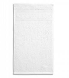 Duży ręcznik promocyjny MALFINI Organic 70 x 140 cm918-biały