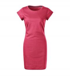 Damska sukienka reklamowa MALFINI Freedom 178-czerwień purpurowa