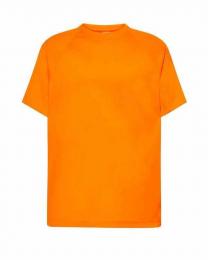 Męska koszulka poliestrowa JHK TSUA SPOR-Orange fluor