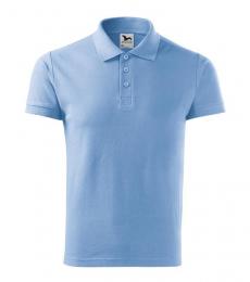 Męska koszulka polo MALFINI Cotton Heavy 215-błękitny