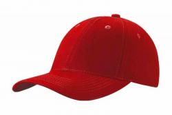 Dziecięca czapka z daszkiem JHK CZ 6P -Red