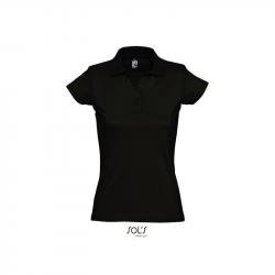 Damska koszulka polo SOL'S PRESCOTT WOMEN-Deep black