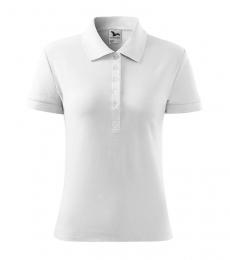 Damska koszulka polo Cotton 213-biały