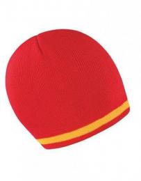RESULT WINTER ESSENTIALS RC368 National Beanie-Red/Yellow