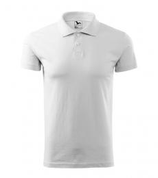 Męska koszulka polo MALFINI Single J. 202-biały