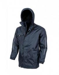 RESULT CORE RT236 3-in-1 Transit Jacket With Printable Softshell Inner-Navy