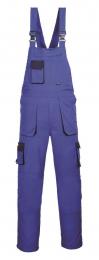Dwukolorowe spodnie robocze z kieszeniami PORTWEST Texo TX12-Royal Blue Tall