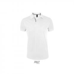 Męska kontrastowa koszulka polo SOL'S PORTLAND MEN-White