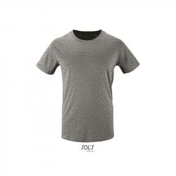 Koszulka męska z bio bawełny SOL'S MILO MEN-Grey melange