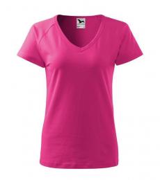 Damska koszulka MALFINI Dream 128-czerwień purpurowa