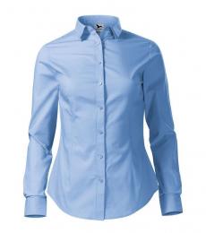 Damska koszula biznesowa MALFINI Style LS 229-błękitny