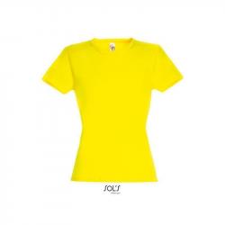 Klasyczna koszulka damska SOL'S MISS-Lemon