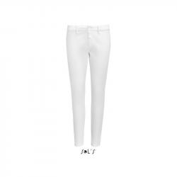 Damskie spodnie biznesowe SOL'S JULES WOMEN-White