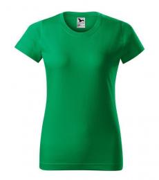 Damski t-shirt koszulka MALFINI Basic 134-zieleń trawy