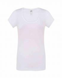Damski t-shirt V-neck JHK TSUL CRT-White