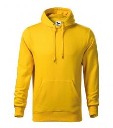 Męska bluza z kapturem MALFINI Cape 413-żółty