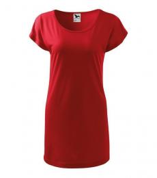 Koszulka/sukienka damska MALFINI Love 123-czerwony