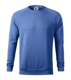 Męska bluza melanżowa MALFINI Merger 415-niebieski melanż