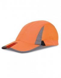 RESULT HEADWEAR RH86 Sport Cap-Orange/Black