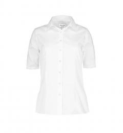 Damska koszula non iron SS Fine Twill modern s/s S721 - White