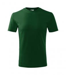 Koszulka dziecięca MALFINI Classic New 135-zieleń butelkowa