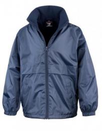RESULT CORE RT203Y Youth Microfleece Lined Jacket-Navy