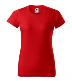 Damski t-shirt koszulka MALFINI Basic 134-czerwony