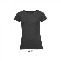 Damski t-shirt SOL'S MIXED WOMEN-Charcoal melange