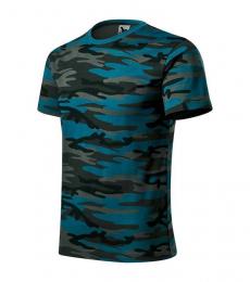 Koszulka unisex MALFINI Camouflage 144-camouflage petrol