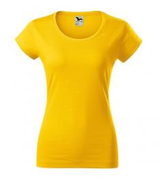 Koszulka damska MALFINI Viper 161-żółty