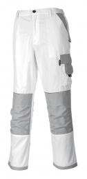 Spodnie malarskie do pasa PORTWEST Painters Pro KS54-White