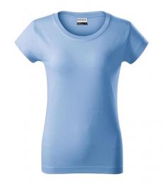 Damski t-shirt RIMECK Resist R02-błękitny
