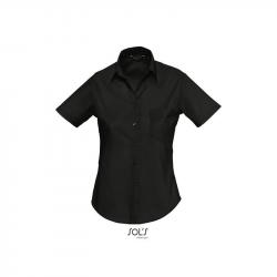 Damska koszula z krótkim rękawem SOL'S ESCAPE-Black