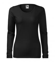 T-shirt koszulka damska MALFINI Slim 139-czarny