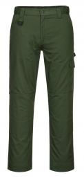 Proste spodnie robocze PORTWEST SUPER WORK CD884-Forest Green Short