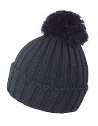 RESULT WINTER ESSENTIALS RC369 HDi Quest Knitted Hat-Black