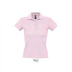 Damska koszulka polo SOL'S PEOPLE-Pale pink