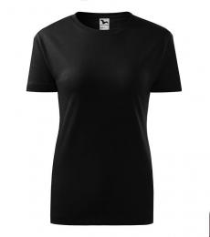 Klasyczna koszulka damska MALFINI Classic New 133-czarny